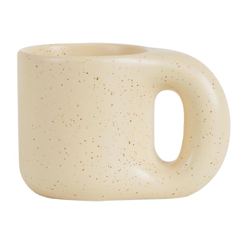 More - Chunky Speckled Cream Ceramic Mug Breakfast Set-Drinkware- A Bit Sleepy | Homedecor Concept Store