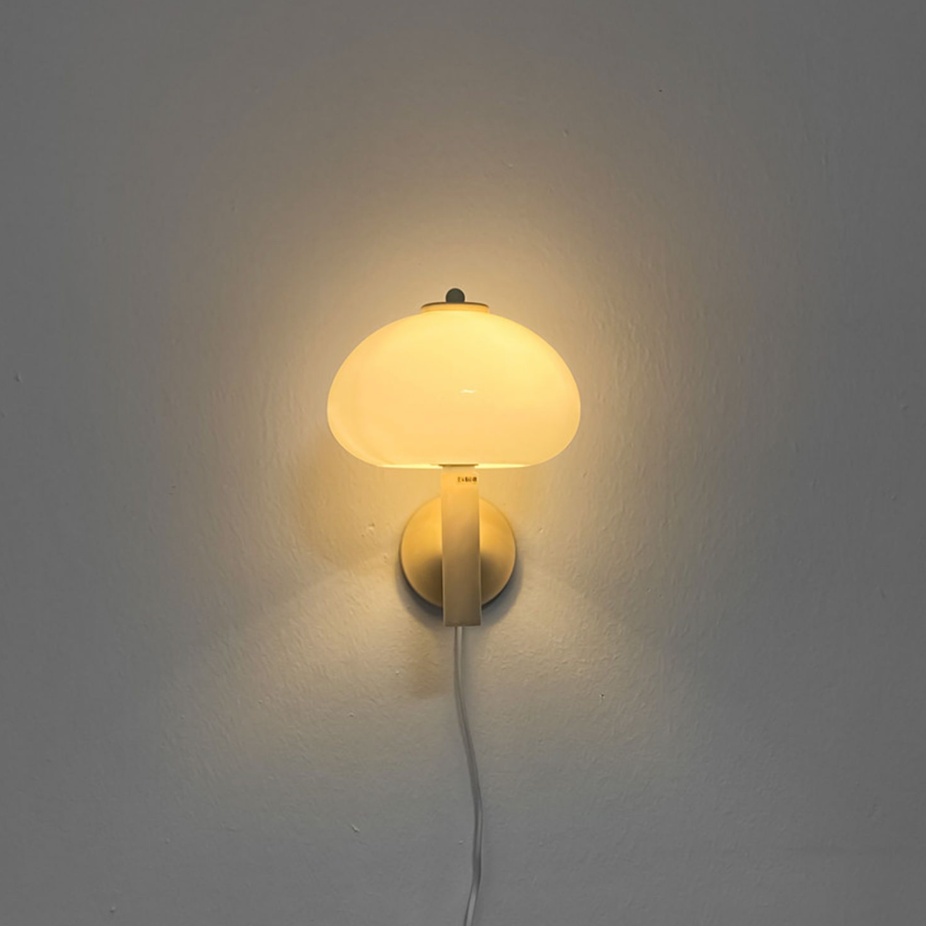 Creamy Mushroom Wall Lamp-Lighting- A Bit Sleepy | Homedecor Concept Store