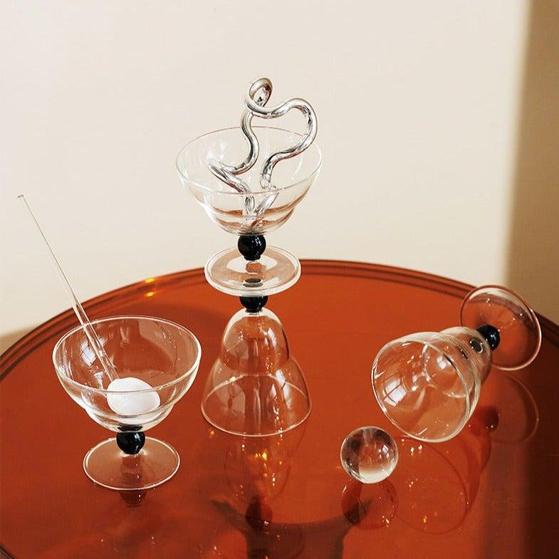 Momo - Tall Glass-Drinkware- A Bit Sleepy | Homedecor Concept Store