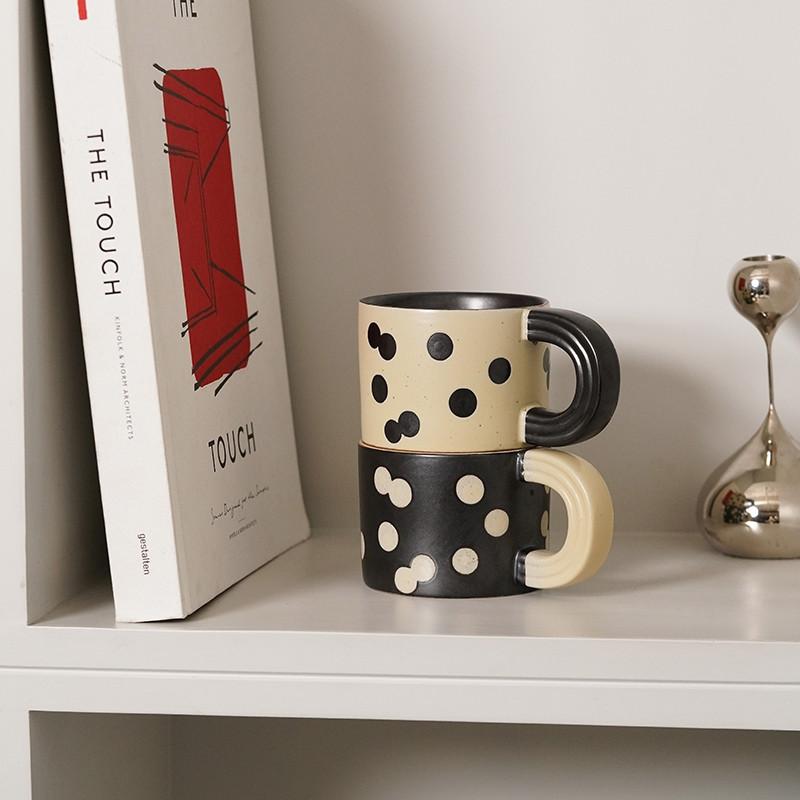 Momo - Wave Point Mug-Drinkware- A Bit Sleepy | Homedecor Concept Store