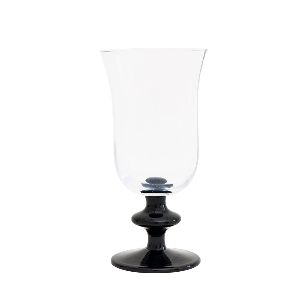 SRM - Black Tulip Goblet-Drinkware- A Bit Sleepy | Homedecor Concept Store