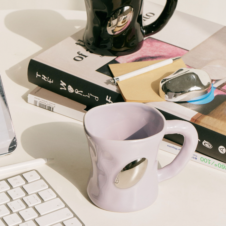 SRM - Golden Egg Handcrafted Ceramic Mug-Drinkware- A Bit Sleepy | Homedecor Concept Store