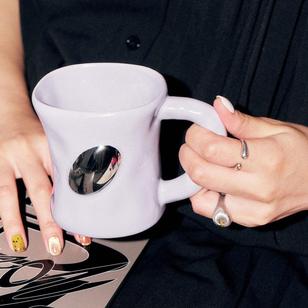 SRM - Golden Egg Handcrafted Ceramic Mug-Drinkware- A Bit Sleepy | Homedecor Concept Store