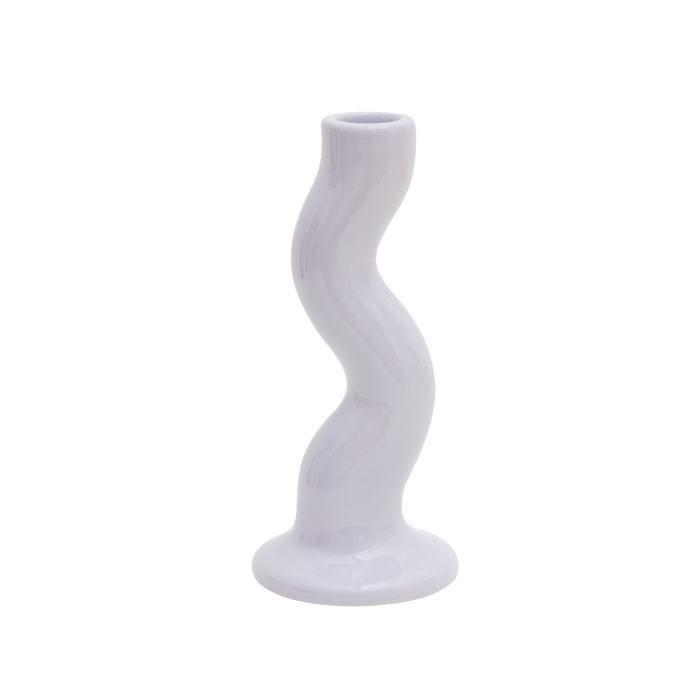 SRM - Twisty Polished Ceramic Candle Holder-Furnishings- A Bit Sleepy | Homedecor Concept Store