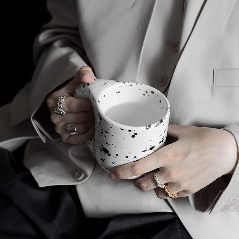 More - Chunky Speckled Cream Ceramic Mug Breakfast Set-Drinkware- A Bit Sleepy | Homedecor Concept Store