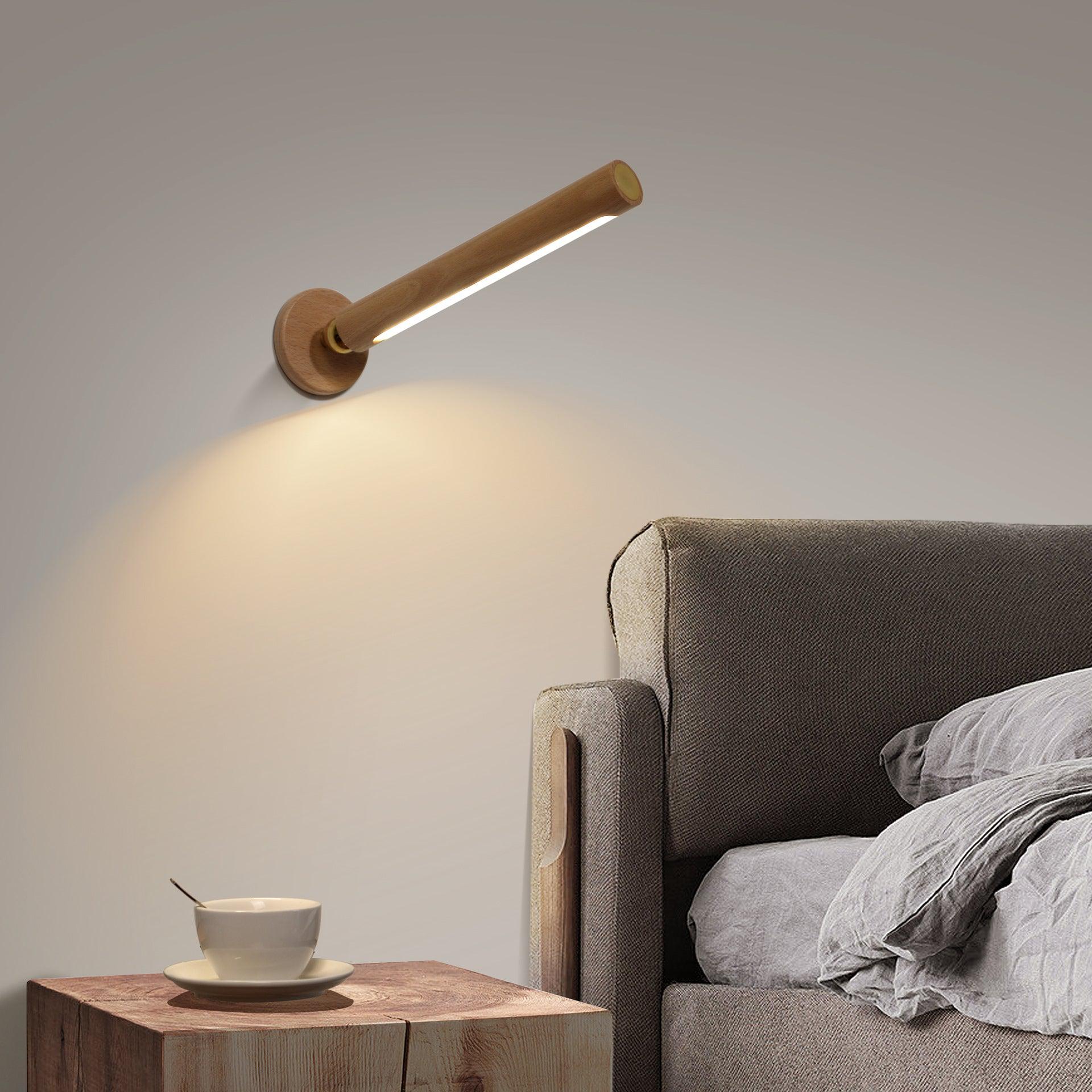 Goodie Rotatable Wooden Wall Lamp-Lighting- A Bit Sleepy | Homedecor Concept Store