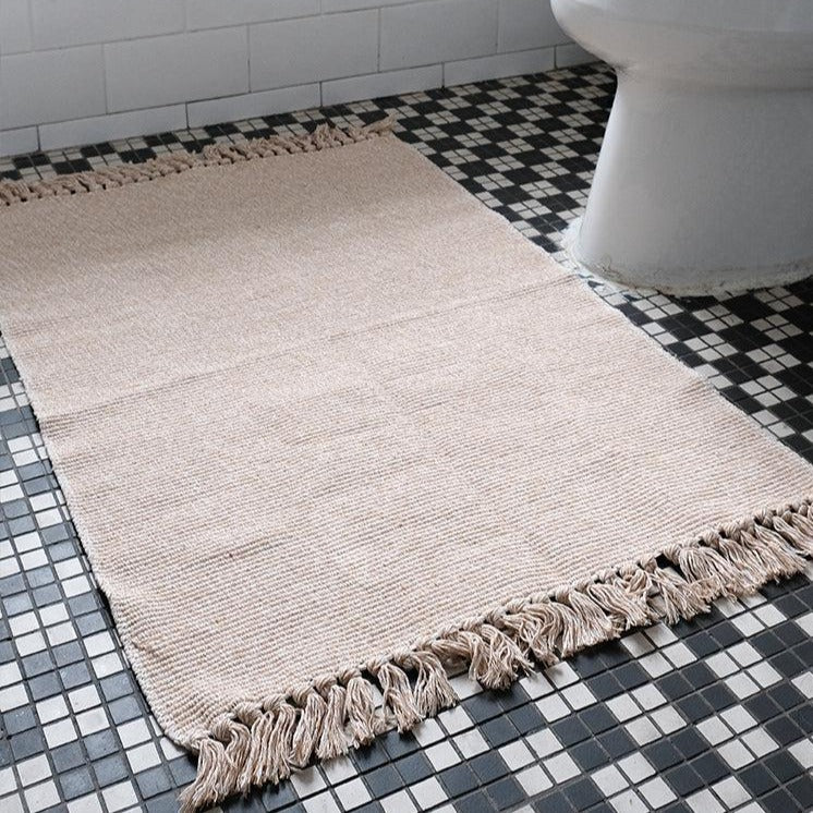 HME - Wabisabi Woven Floor Mat-Floor rugs- A Bit Sleepy | Homedecor Concept Store