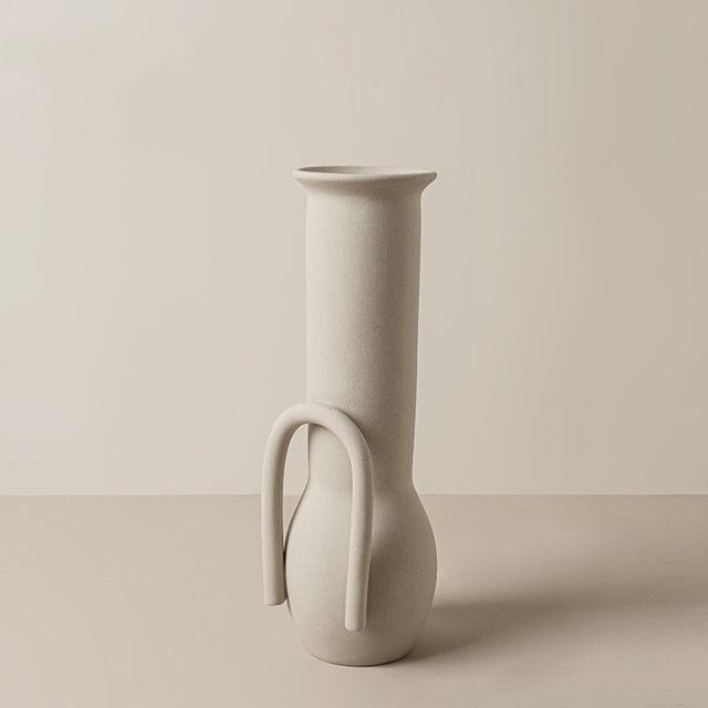 Kerwin Plain Ceramic Vase-Furnishings- A Bit Sleepy | Homedecor Concept Store