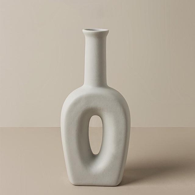 Kerwin Plain Ceramic Vase-Furnishings- A Bit Sleepy | Homedecor Concept Store