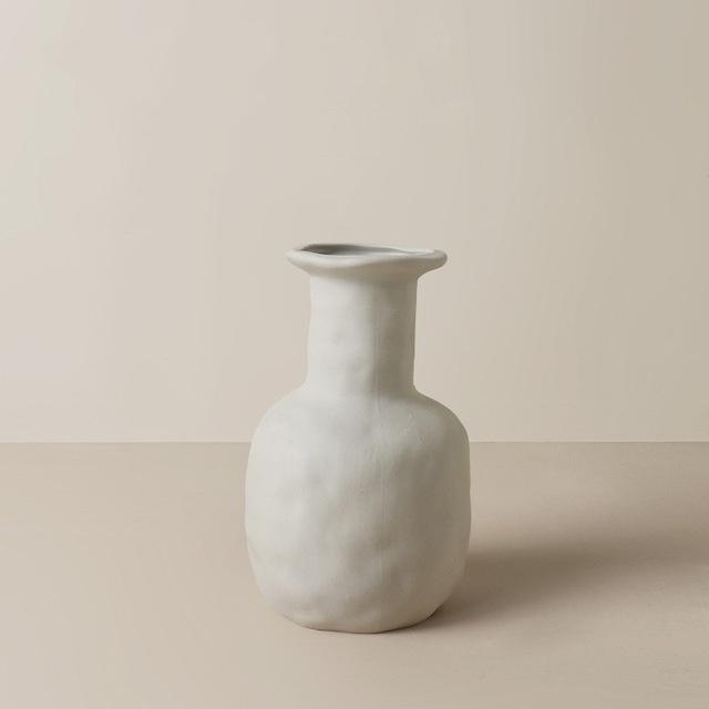 Kerwin Plain Ceramic Vase-Furnishings- A Bit Sleepy | Homedecor Concept Store