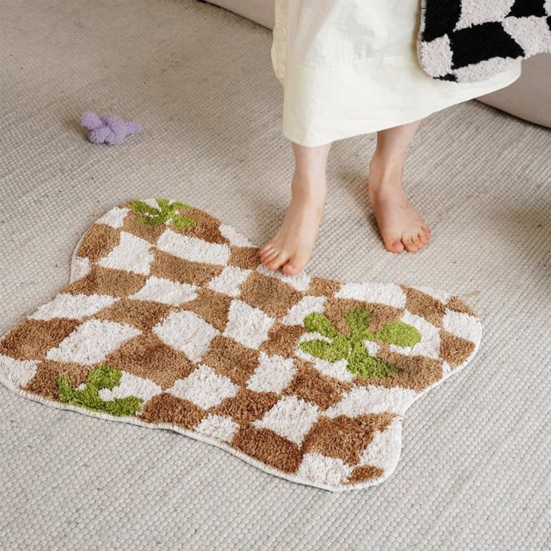 Momo - Checkerboard Mat-Floor rugs- A Bit Sleepy | Homedecor Concept Store
