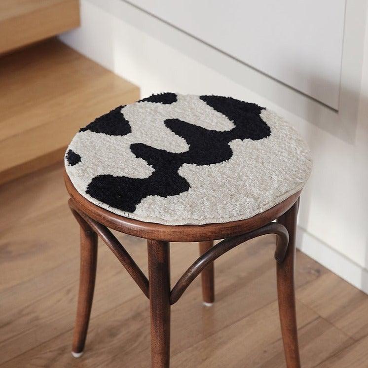 Momo - Checkerboard Seat Cushion-Textiles- A Bit Sleepy | Homedecor Concept Store