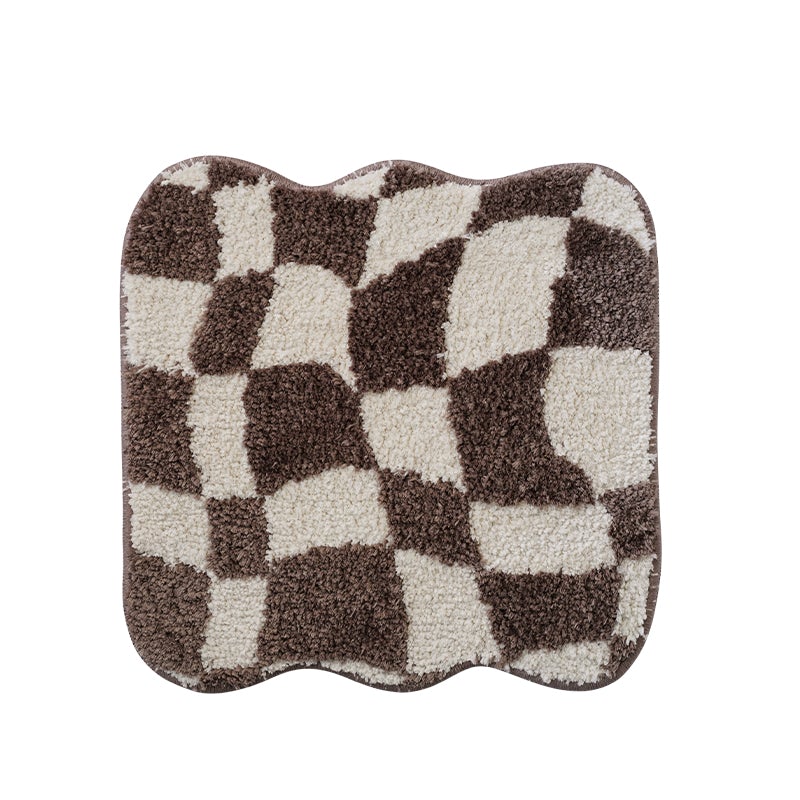 Momo - Checkerboard Seat Cushion-Textiles- A Bit Sleepy | Homedecor Concept Store