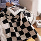 Momo - Checkered Blanket-Textiles- A Bit Sleepy | Homedecor Concept Store