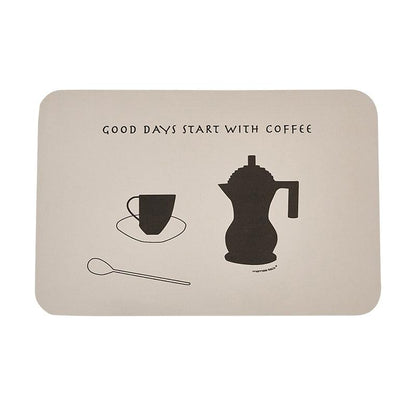 Momo - Coffee and Pear Waterproof Table Mat-Kitchenware- A Bit Sleepy | Homedecor Concept Store
