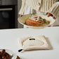 Momo - Cream White Ins Cotton Canvas Quilted Potholder-Kitchenware- A Bit Sleepy | Homedecor Concept Store