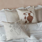 Momo - Embroidery Linen Throw Pillow-Textiles- A Bit Sleepy | Homedecor Concept Store