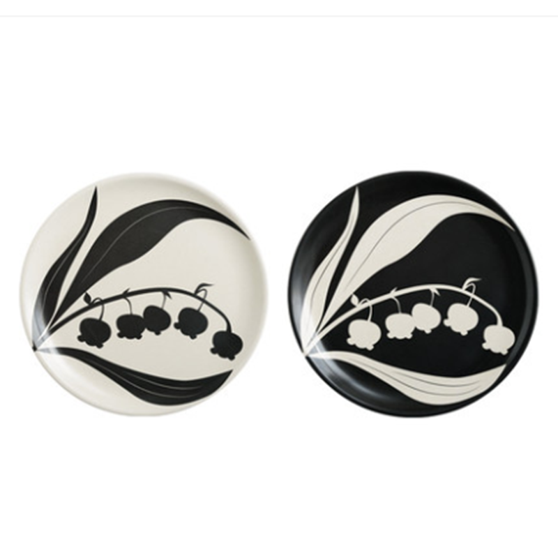 Momo - Lily of the Valley Plate-Tableware- A Bit Sleepy | Homedecor Concept Store