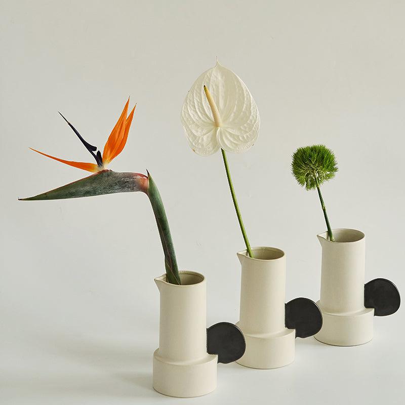 Momo - Misty Moon Ceramic Vase-Furnishings- A Bit Sleepy | Homedecor Concept Store