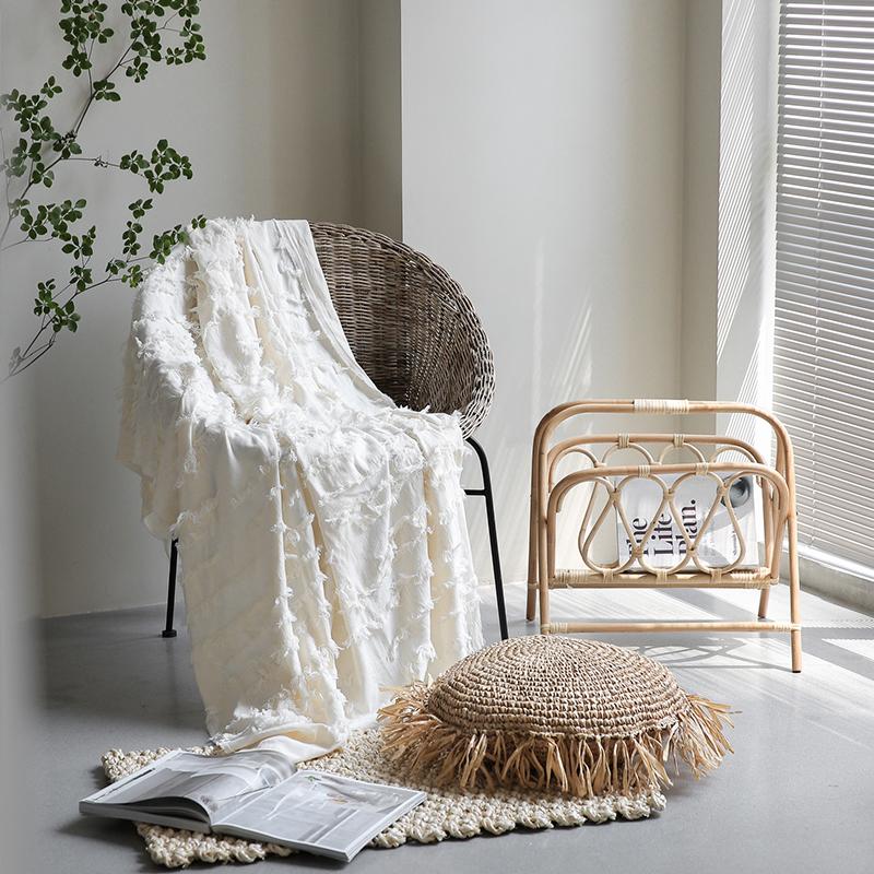 Momo - Ruffles Throw-Textiles- A Bit Sleepy | Homedecor Concept Store