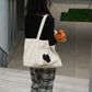 Momo - Spring Flower Canvas Tote Bag-Outdoor- A Bit Sleepy | Homedecor Concept Store