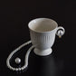 Momo - Venus Shell Retro Ceramic Coffee Cup & Plate-Tableware- A Bit Sleepy | Homedecor Concept Store