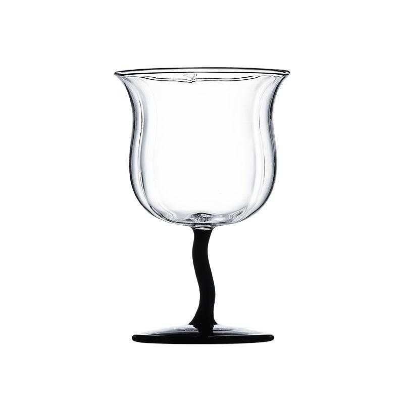 Lily Valley Glass, Wine Glass Vintage