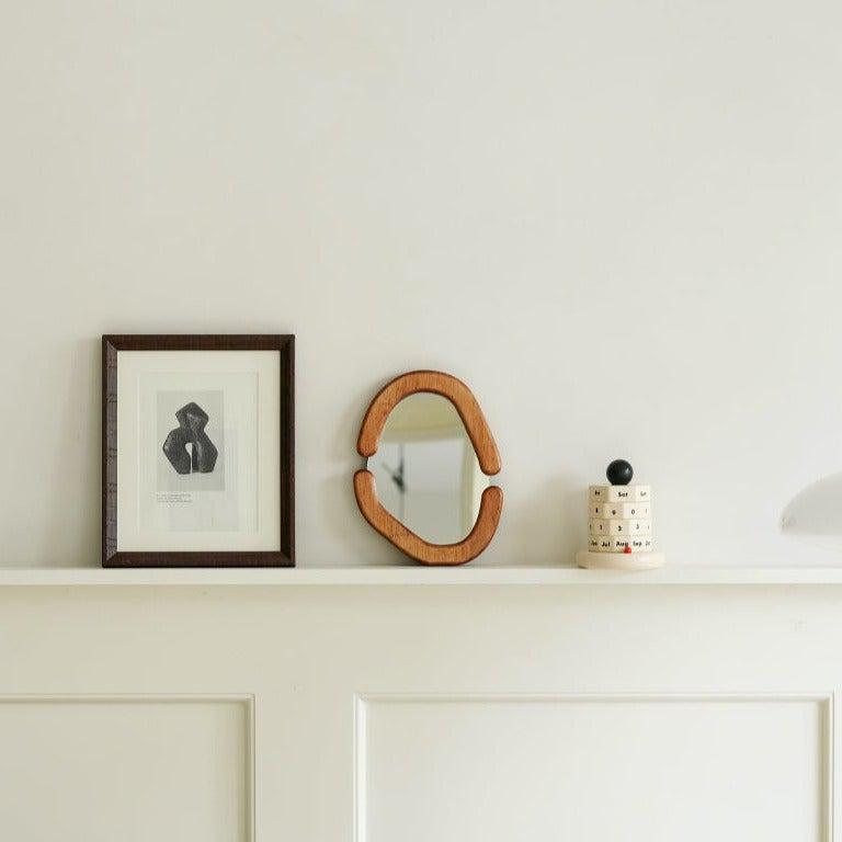 Momo - Vintage Wooden Mirror-Furnishings- A Bit Sleepy | Homedecor Concept Store