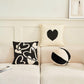 Momo - Wonderland Big Heart Knit Throw Pillow-Textiles- A Bit Sleepy | Homedecor Concept Store