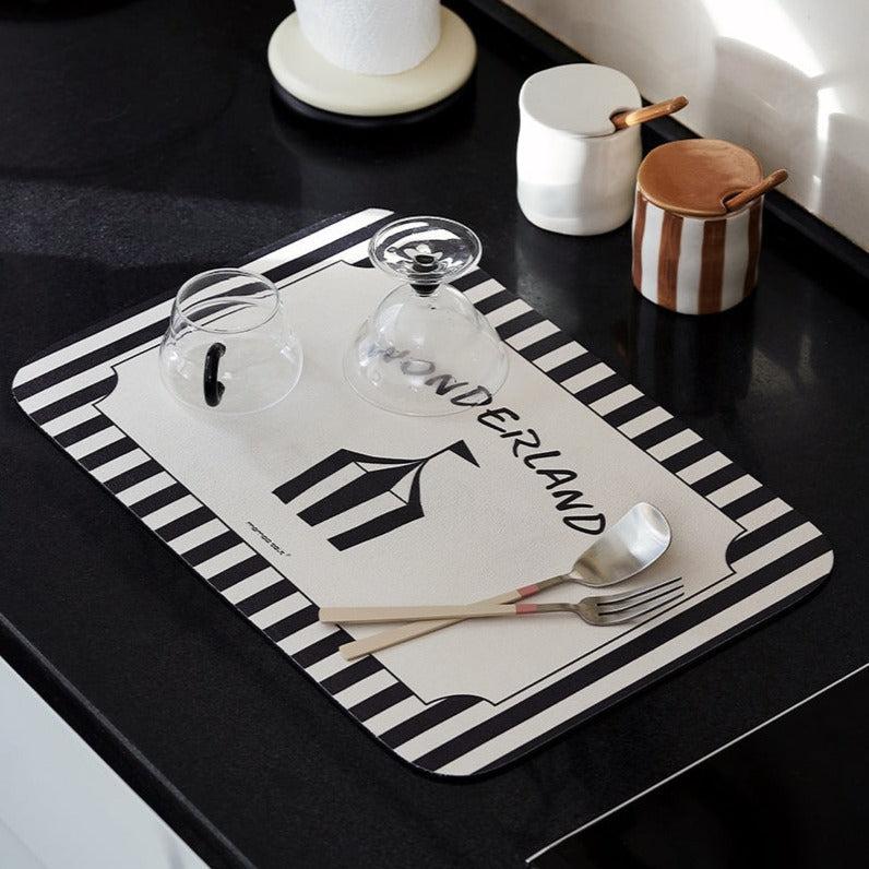 Momo - Wonderland Waterproof Diatomite Table Mat-Kitchenware- A Bit Sleepy | Homedecor Concept Store