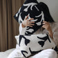 Moon - Daydream Flower Embroidered Throw Pillow-Textiles- A Bit Sleepy | Homedecor Concept Store