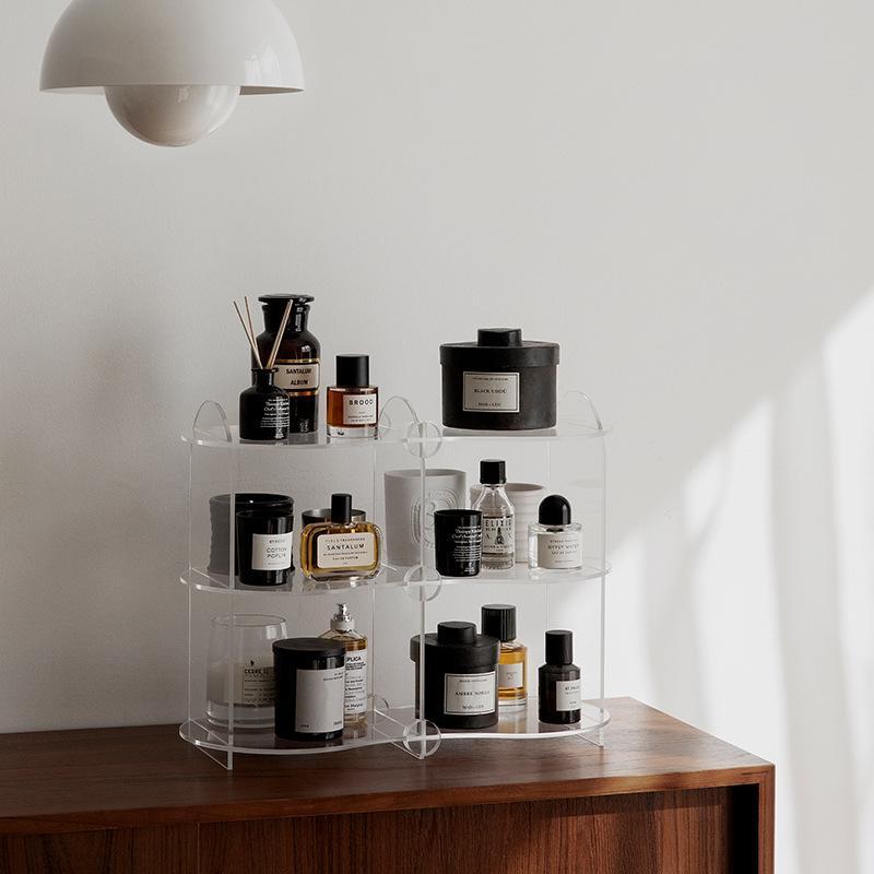 More - Amber Functional Tableware Shelf Sundries Rack-Furnishings- A Bit Sleepy | Homedecor Concept Store