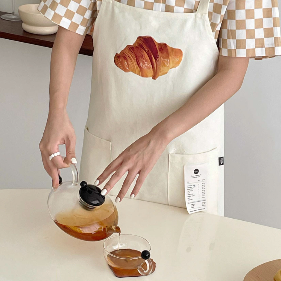 More - Bread Cotton Apron-Kitchenware- A Bit Sleepy | Homedecor Concept Store