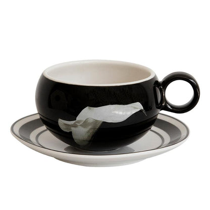 More - Calla Lily Ceramic Coffee Cup-Drinkware- A Bit Sleepy | Homedecor Concept Store