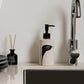 More - Calla Lily Ceramic Lotion Bottle-Kitchenware- A Bit Sleepy | Homedecor Concept Store