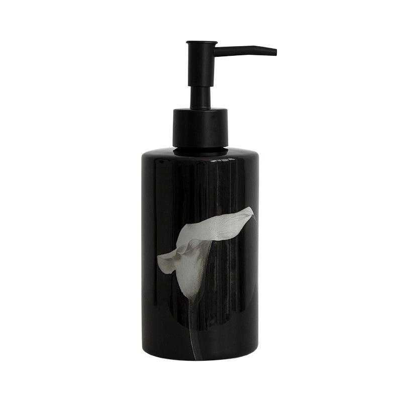 More - Calla Lily Ceramic Lotion Bottle-Kitchenware- A Bit Sleepy | Homedecor Concept Store