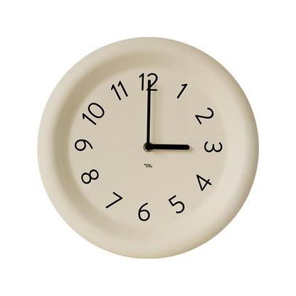 More - Chubby Cream Wall Clock-Furnishings- A Bit Sleepy | Homedecor Concept Store