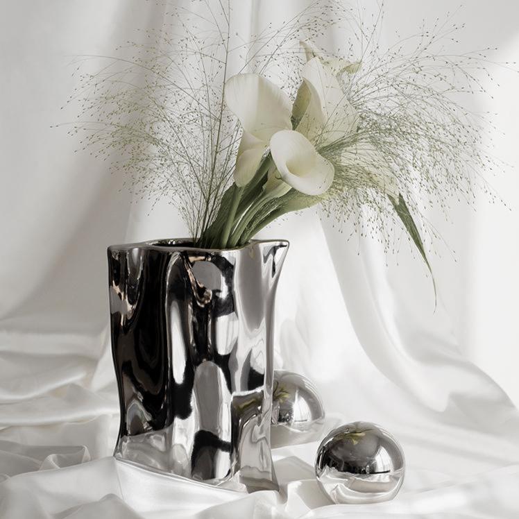 More - Electroplated Ceramic Vase-Furnishings- A Bit Sleepy | Homedecor Concept Store
