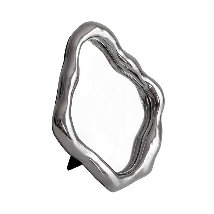 More - Handcrafted Ceramic Irregular Cloud Mirror-Furnishings- A Bit Sleepy | Homedecor Concept Store