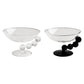 More - Pearl Standing Glass Bowl-Drinkware- A Bit Sleepy | Homedecor Concept Store