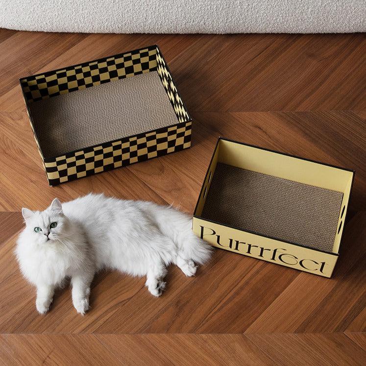 More - Purrfect Cat Scratching Box-Furnishings- A Bit Sleepy | Homedecor Concept Store