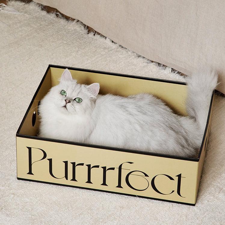 More - Purrfect Cat Scratching Box-Furnishings- A Bit Sleepy | Homedecor Concept Store