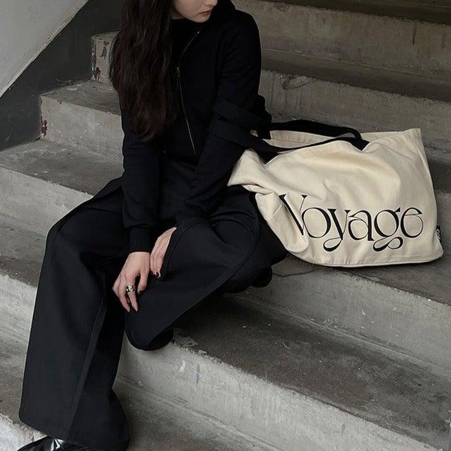 More - Voyage Canvas Tote Bag-Outdoor- A Bit Sleepy | Homedecor Concept Store