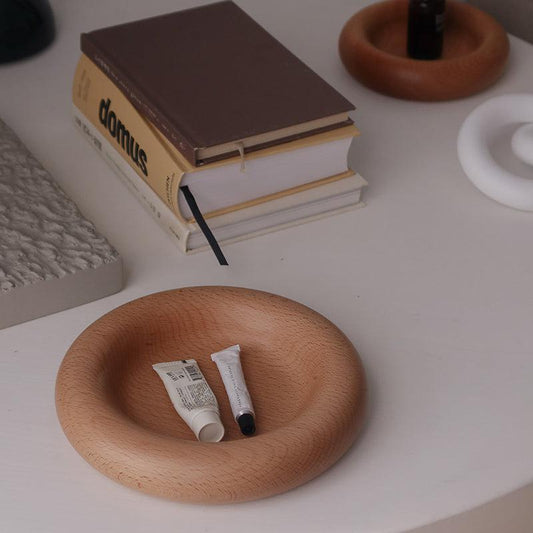 N.O - Donut Wooden Tray-Furnishings- A Bit Sleepy | Homedecor Concept Store