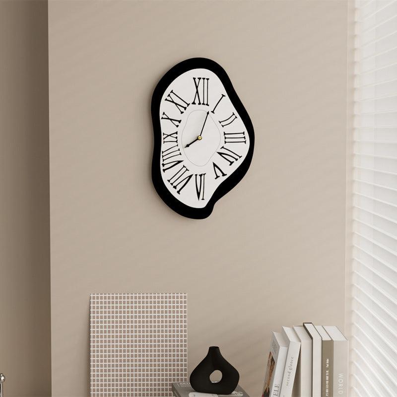 Nordic Abstract Melting Mute Wall Clock-Furnishings- A Bit Sleepy | Homedecor Concept Store