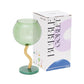 SRM - Candy Bubble Spiral Wine Glass Goblet-Drinkware- A Bit Sleepy | Homedecor Concept Store