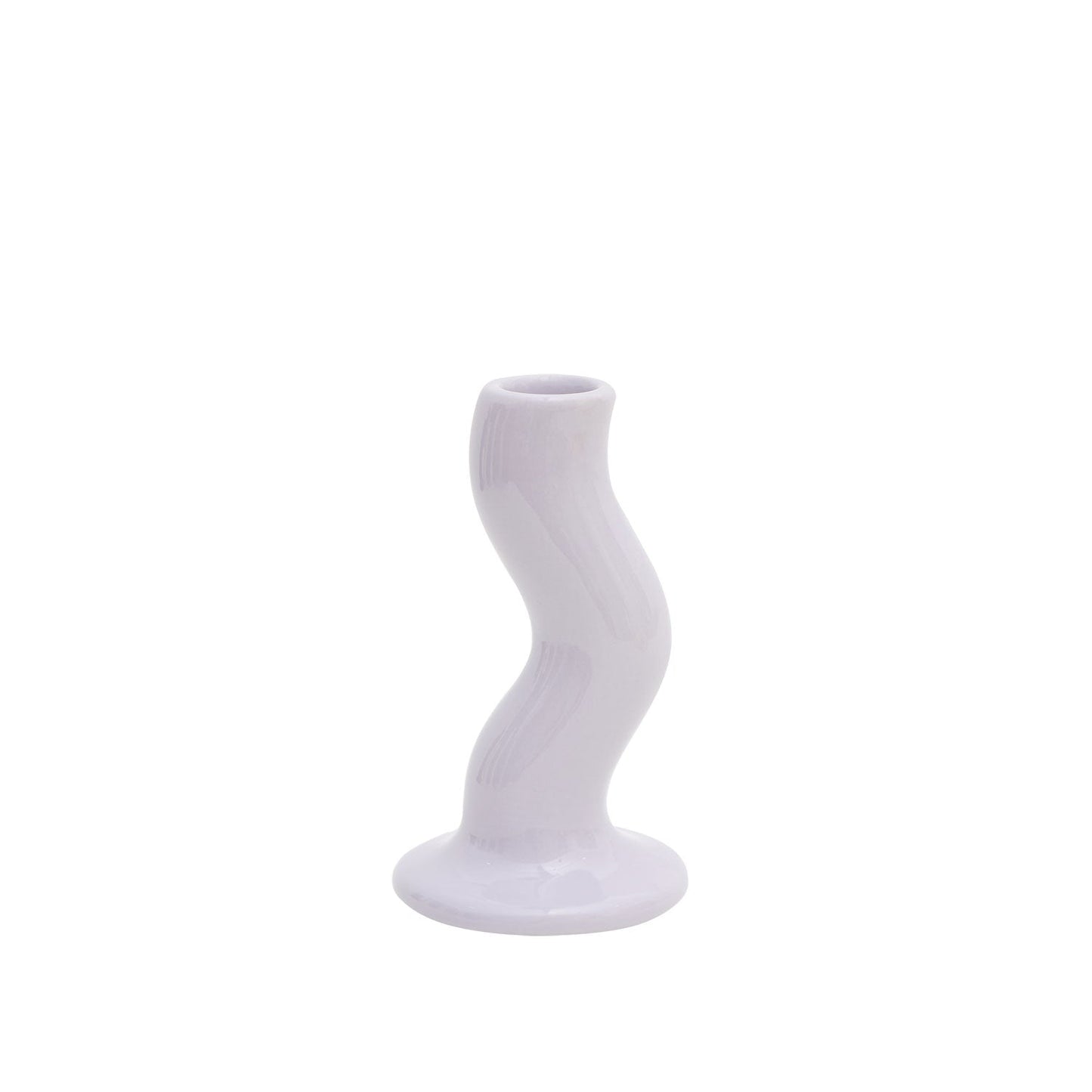 SRM - Twisty Polished Ceramic Candle Holder-Furnishings- A Bit Sleepy | Homedecor Concept Store