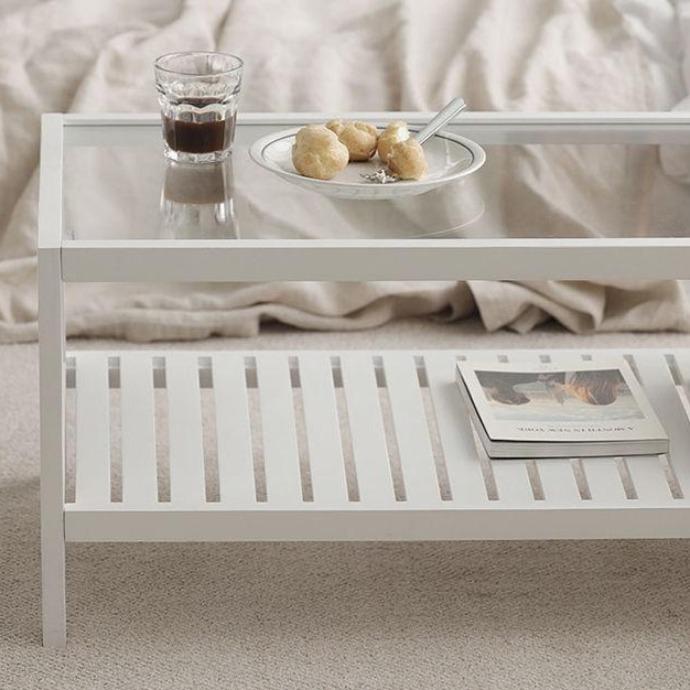 Simple Rectangular Solid wood Coffee Table-Furniture- A Bit Sleepy | Homedecor Concept Store