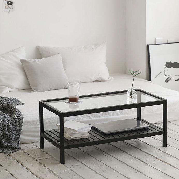 Simple Rectangular Solid wood Coffee Table-Furniture- A Bit Sleepy | Homedecor Concept Store