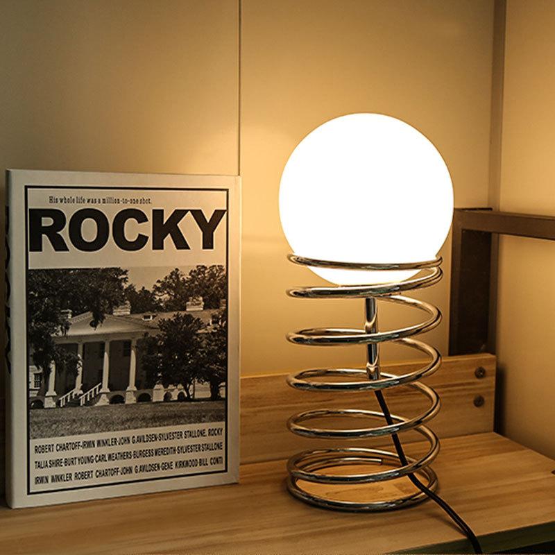 Spiral Table Lamp 1960s-Lighting- A Bit Sleepy | Homedecor Concept Store